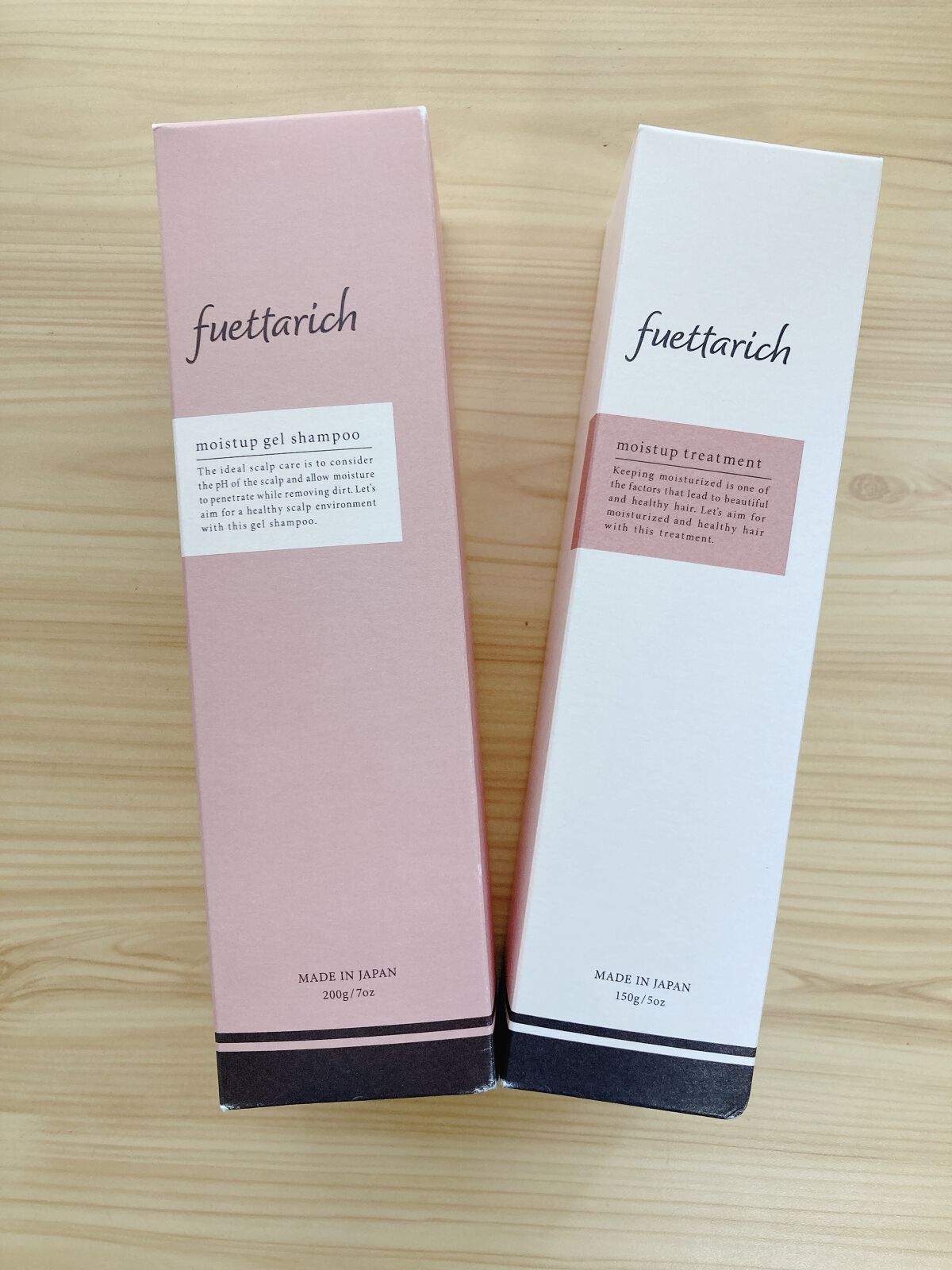 モイストアップ ジェル シャンプー/トリートメント/fuettarich (フエッタリッチ)/サロンシャンプーを使ったクチコミ（1枚目）