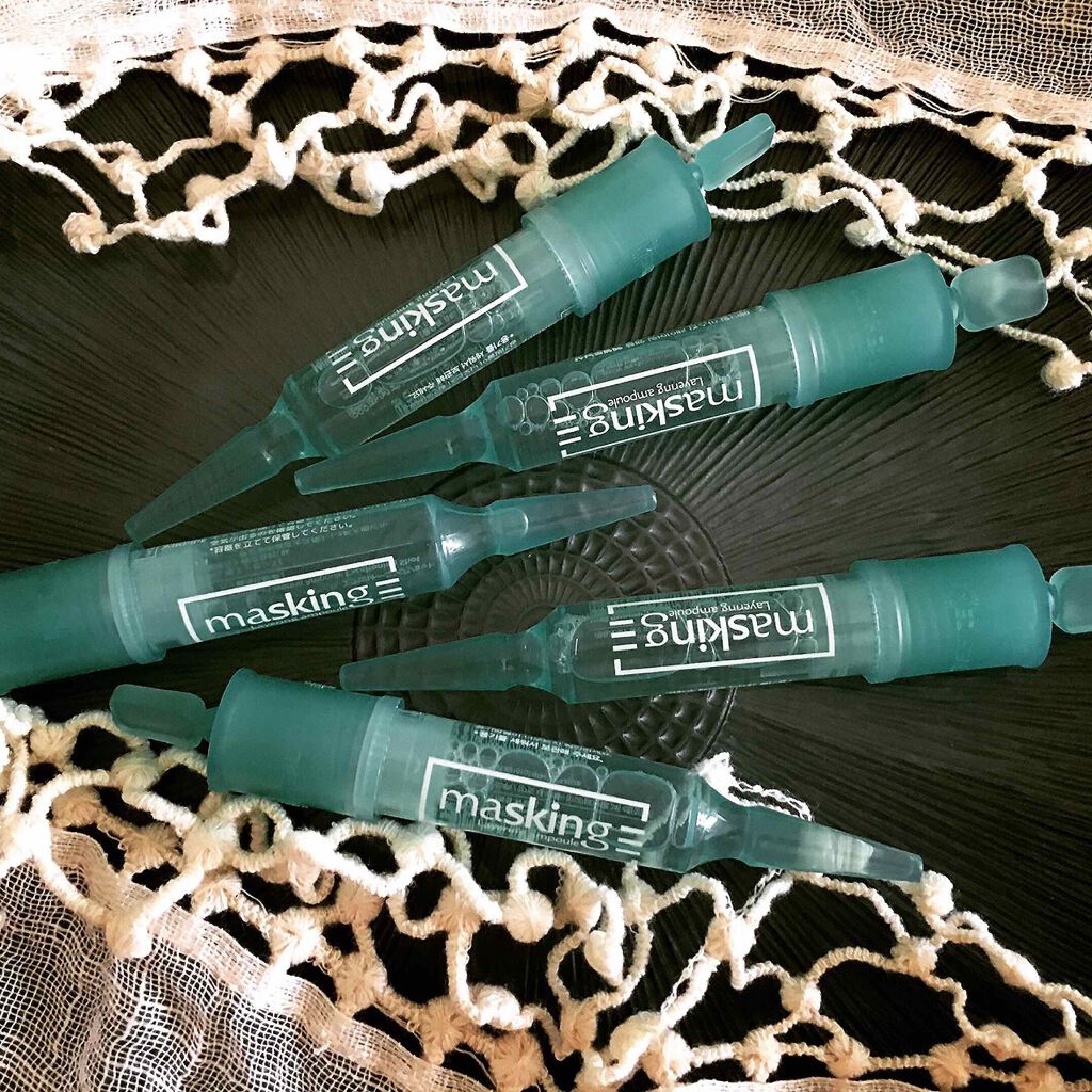 マスキング レイアリング アンプル /MEDIHEAL/美容液を使ったクチコミ（1枚目）