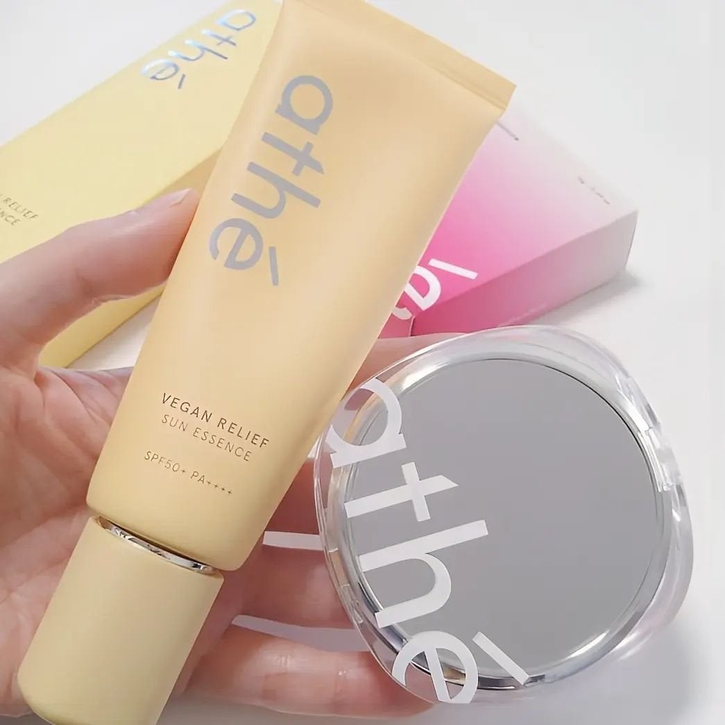 ヴィーガン リリーフ サン エッセンス /athé/日焼け止めクリームを使ったクチコミ(9枚目)