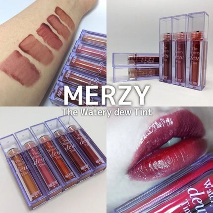 ザ ウォータリーデューティント/MERZY/リップティントを使ったクチコミ(1枚目)