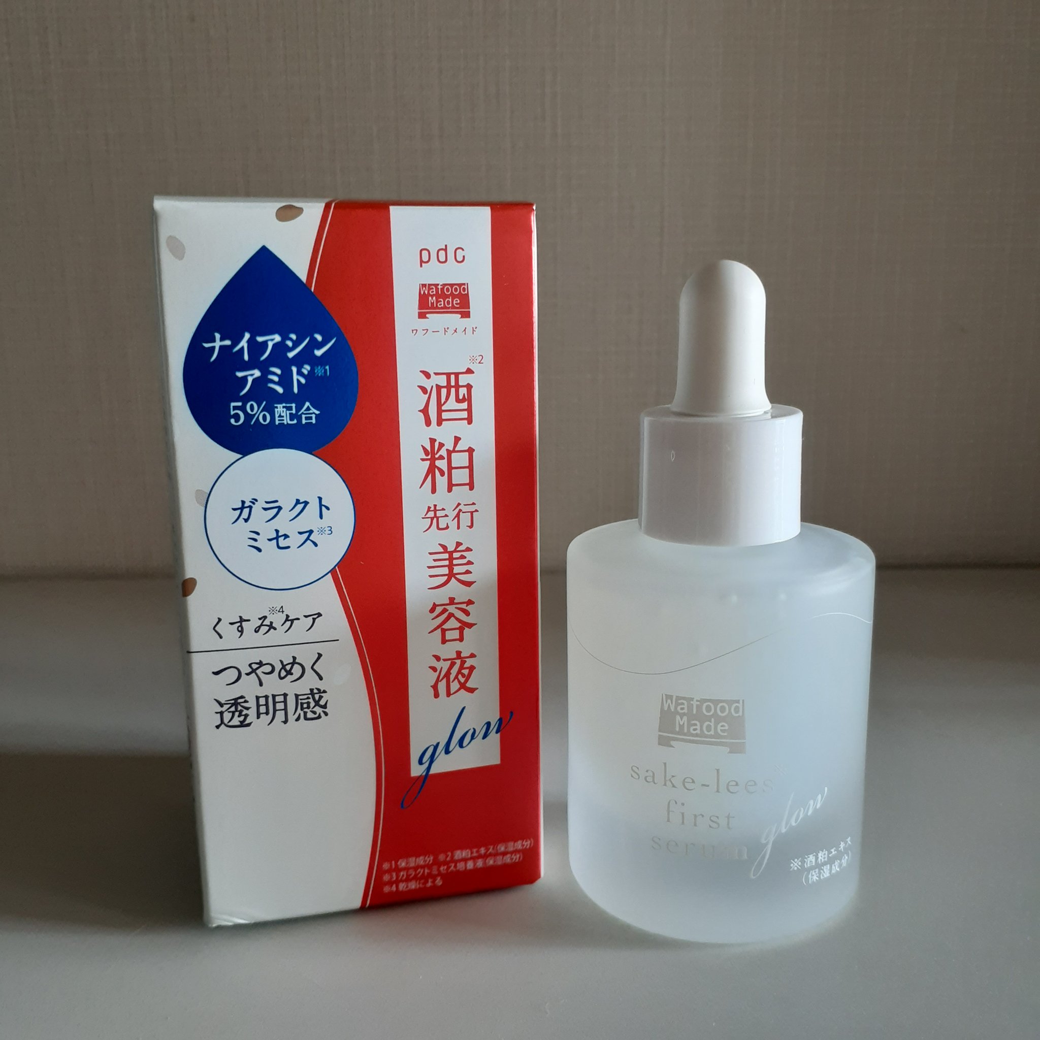 ワフードメイド 酒粕先行美容液 グロー/pdc/ブースター・導入液を使ったクチコミ（1枚目）