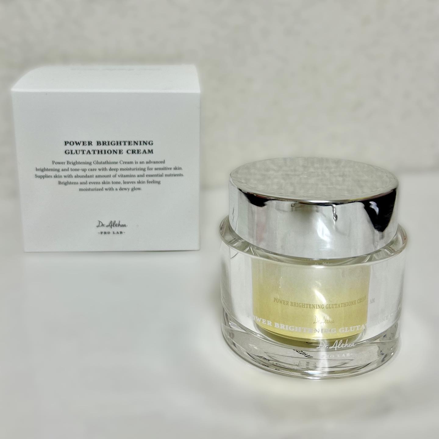 パワーブライトニング グルタチオンクリーム/Dr.Althea/フェイスクリームを使ったクチコミ（1枚目）