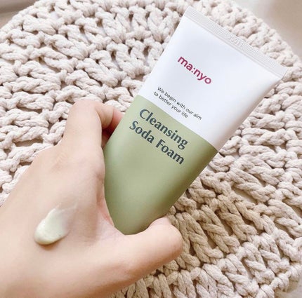 ソーダ洗顔料/manyo/洗顔フォームを使ったクチコミ(2枚目)