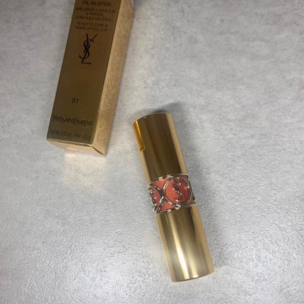 ルージュ ヴォリュプテ シャイン/YVES SAINT LAURENT BEAUTE/口紅を使ったクチコミ(6枚目)