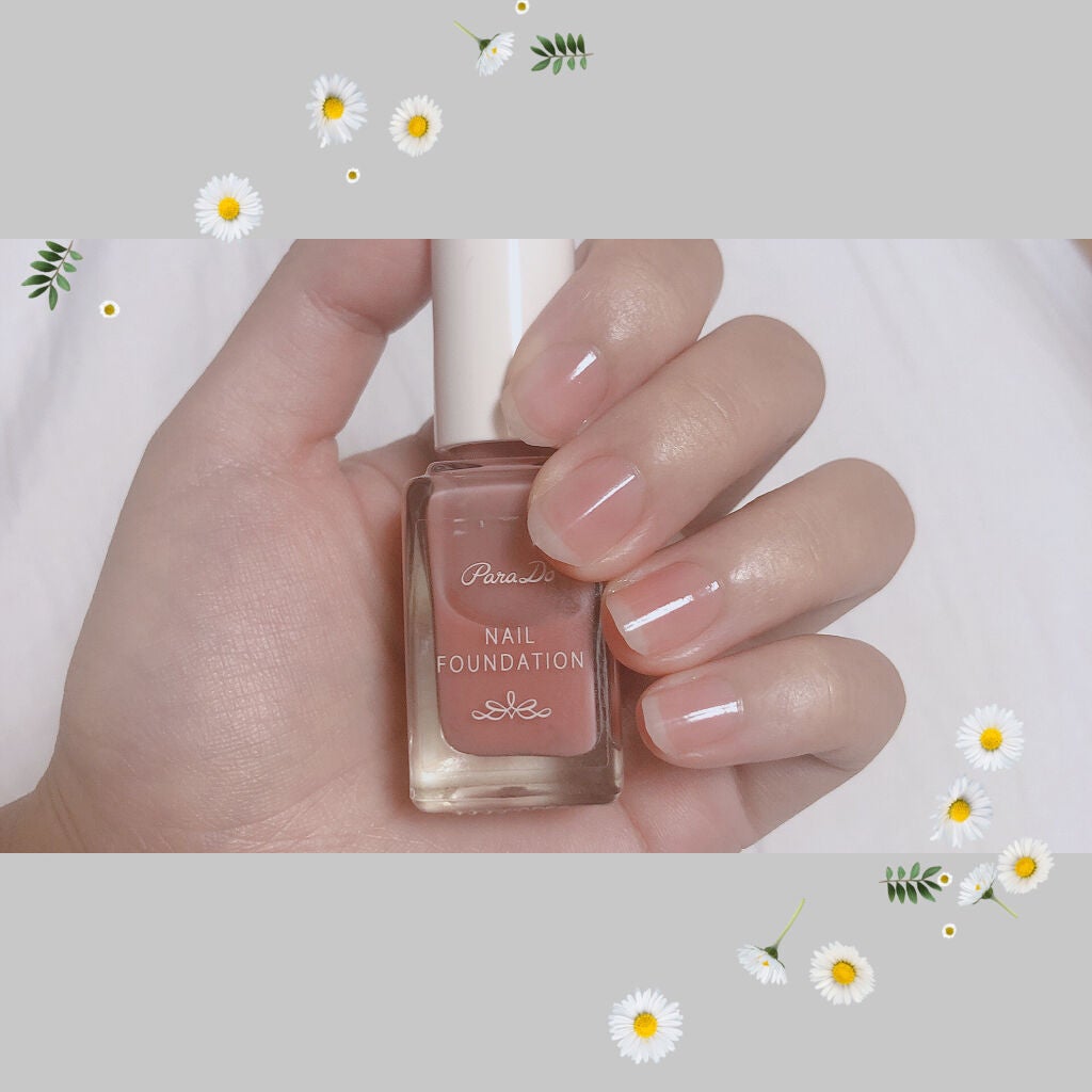 ネイルファンデーション/パラドゥ/マニキュアを使ったクチコミ(1枚目)