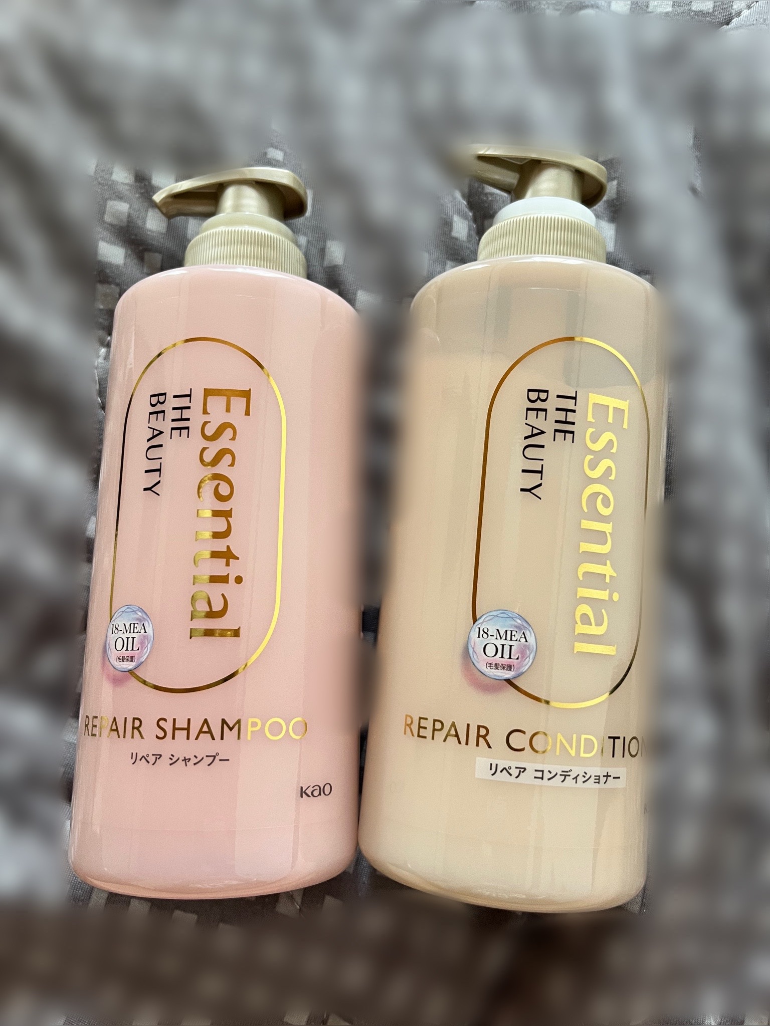 ザビューティ リペアシャンプー・コンディショナー/エッセンシャル/市販シャンプーを使ったクチコミ（1枚目）
