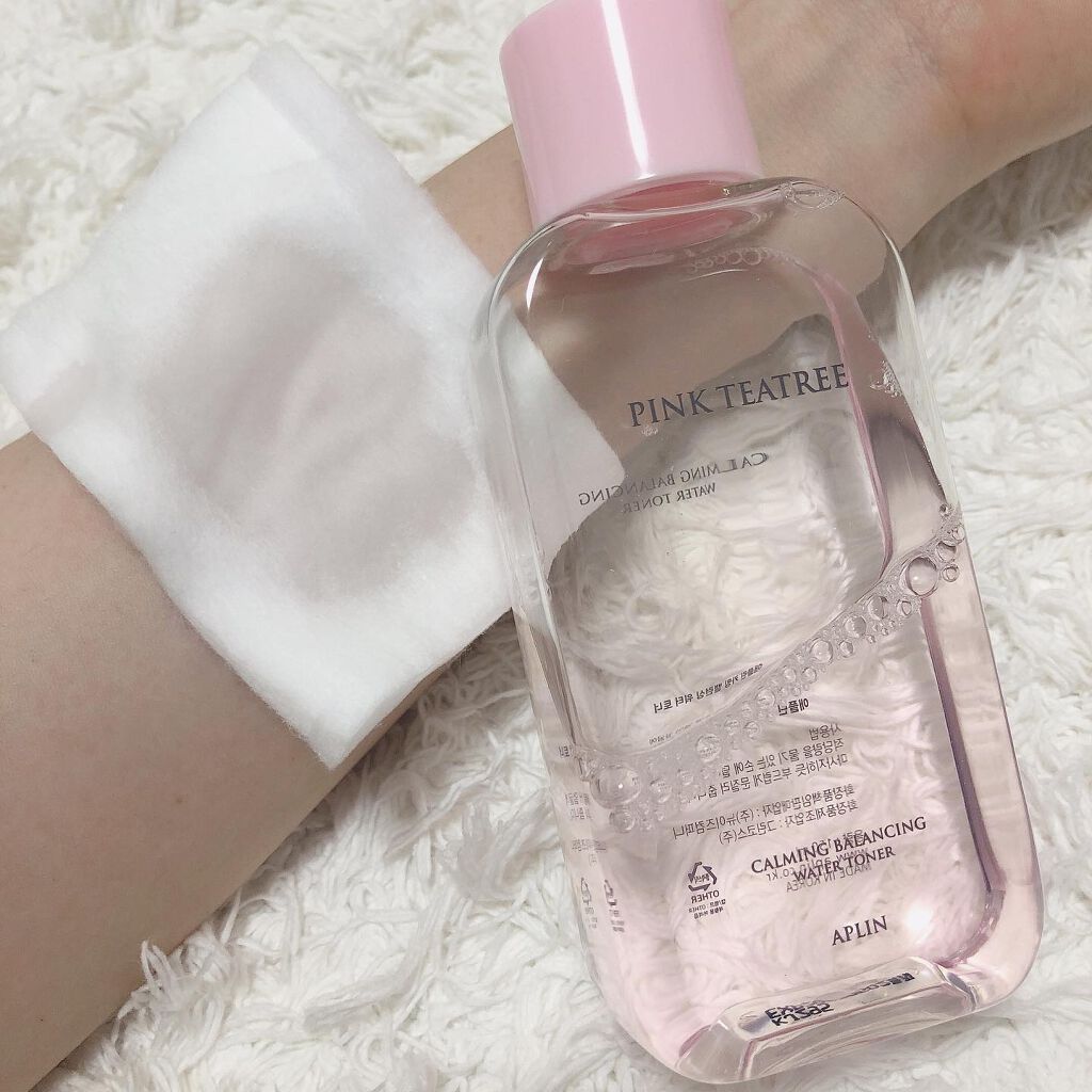 ピンクティーツリートナー/APLIN/化粧水を使ったクチコミ(2枚目)