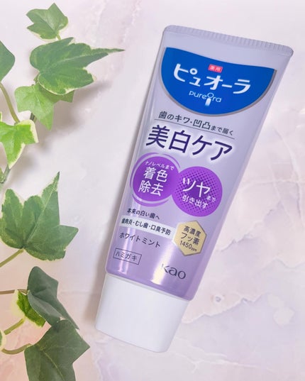 薬用ピュオーラ 美白ケア ハミガキ/ピュオーラ/歯磨き粉を使ったクチコミ(1枚目)