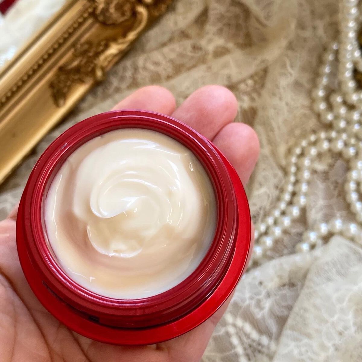 バイタライジングクリーム/ALBLANC/フェイスクリームを使ったクチコミ(2枚目)