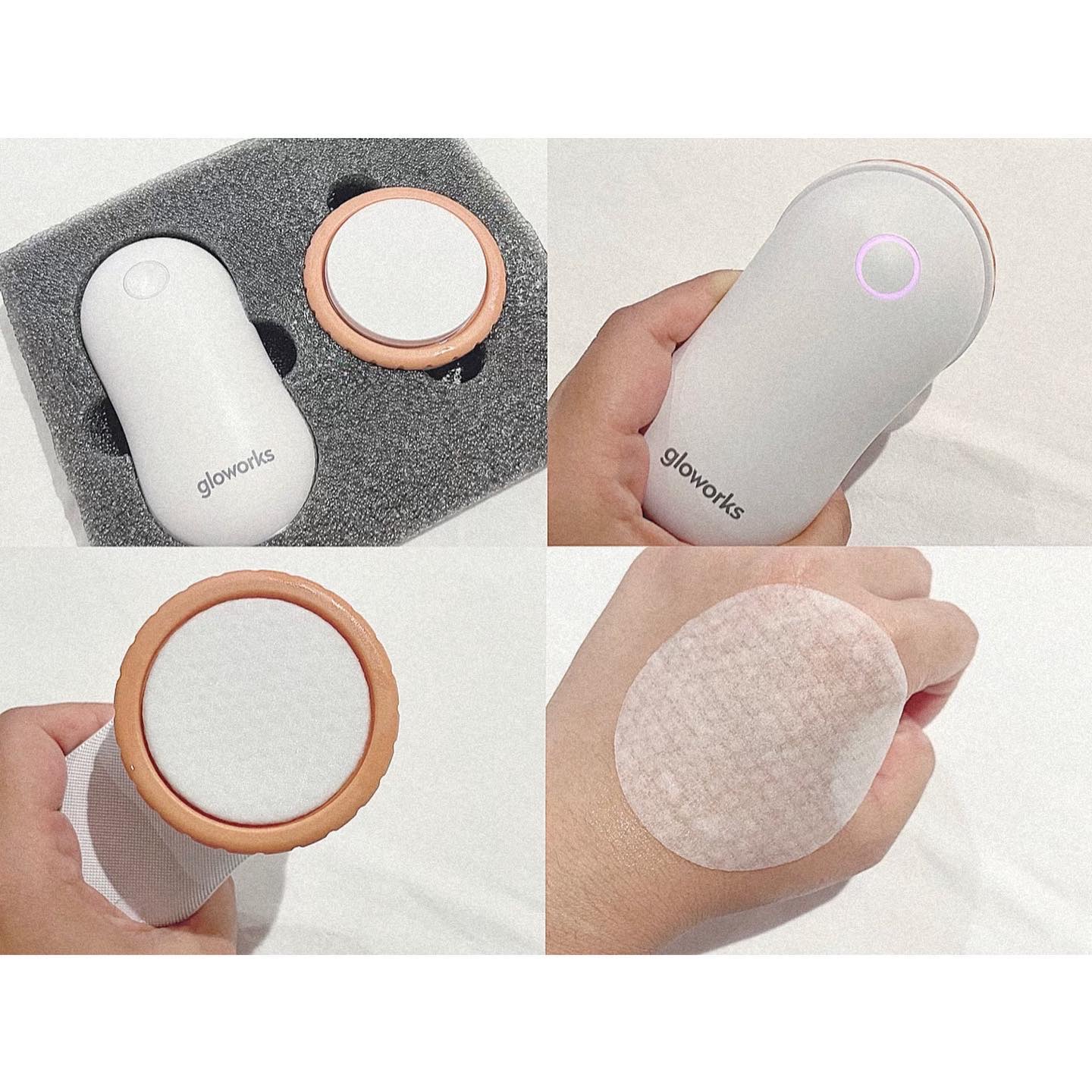  4Dモーションスキンブースタ/gloworks/美顔器・マッサージを使ったクチコミ（3枚目）