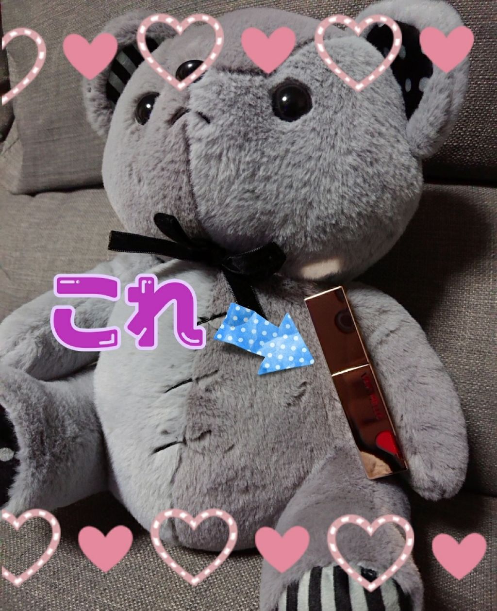 ハートウィンドウリップティントオイルタイプ/VAVI MELLO/リップグロスを使ったクチコミ（2枚目）