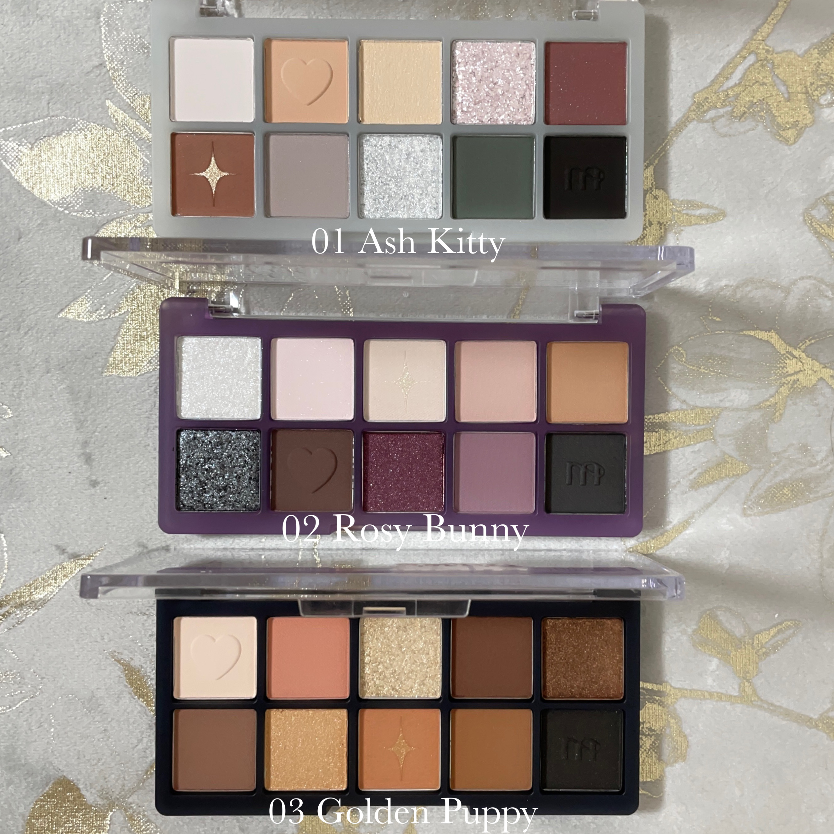 ビーマイベストフレンズハウスパレット 03 Golden Puppy/Milk Touch/アイシャドウパレットを使ったクチコミ（2枚目）