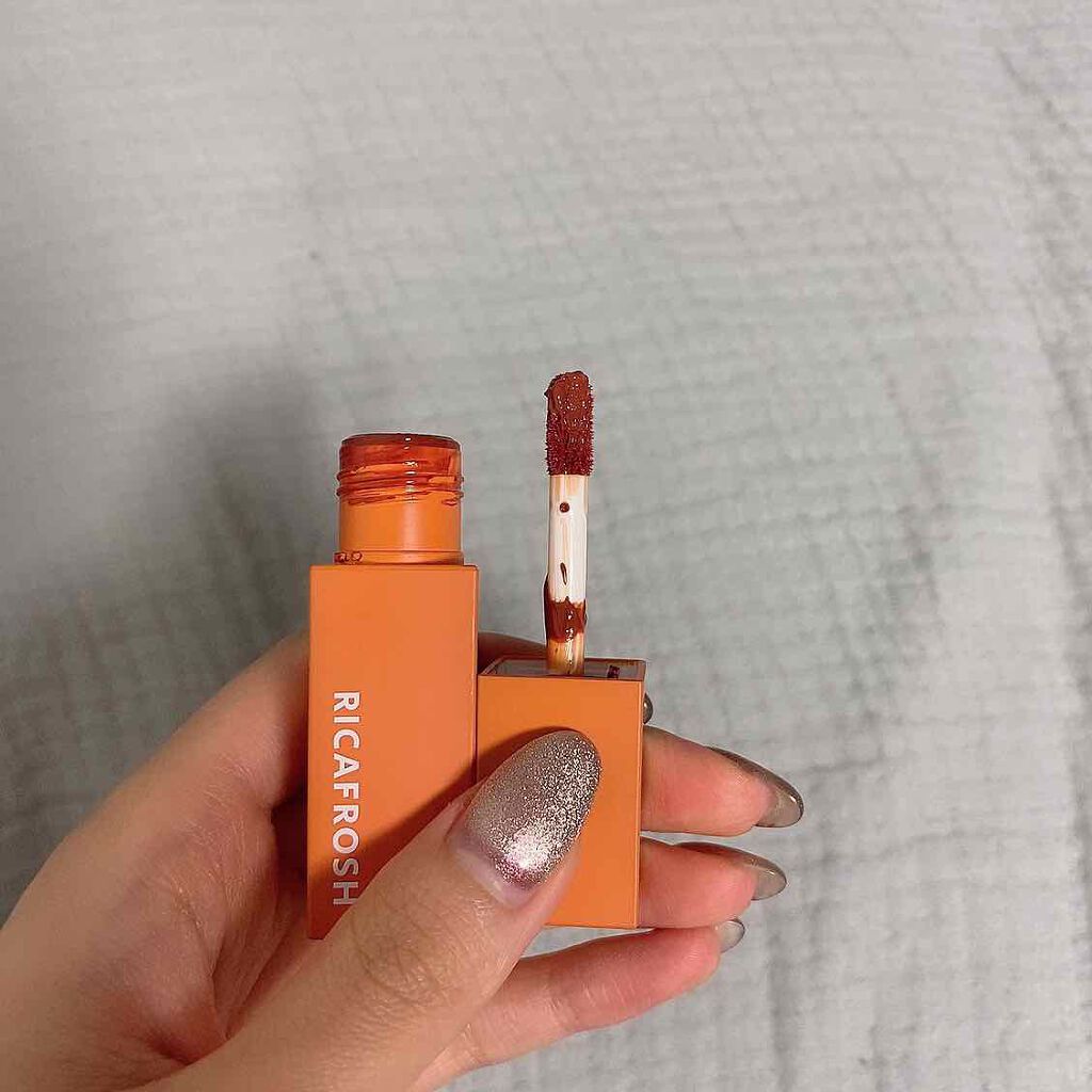 ジューシーリブティント/RICAFROSH/リップティントを使ったクチコミ（2枚目）