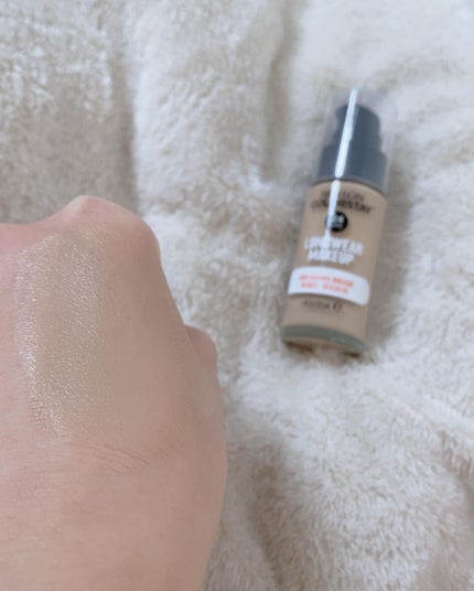 カラーステイ ロングウェア メイクアップ/REVLON/リキッドファンデーションを使ったクチコミ(5枚目)