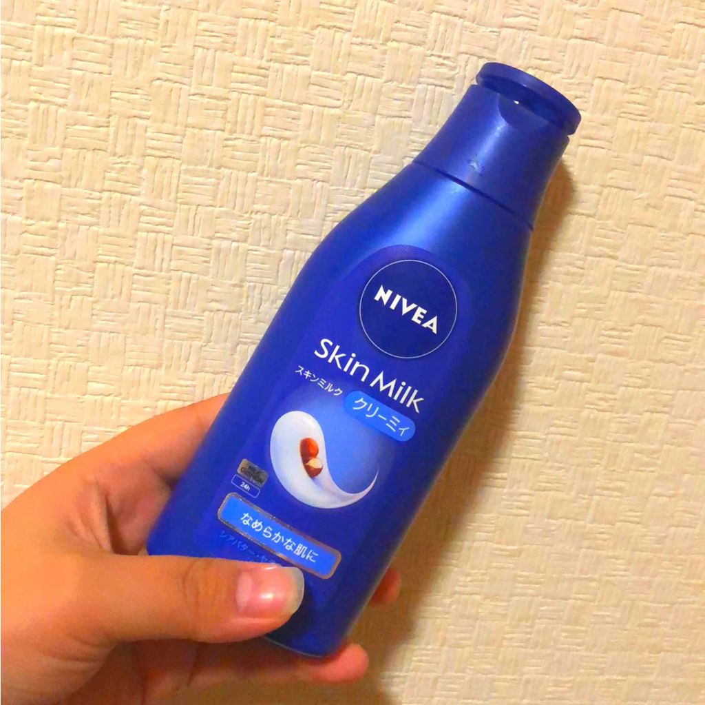 ニベア スキンミルク クリーミィ ほのかなフローラルの香り/ニベア/ボディミルクを使ったクチコミ（1枚目）