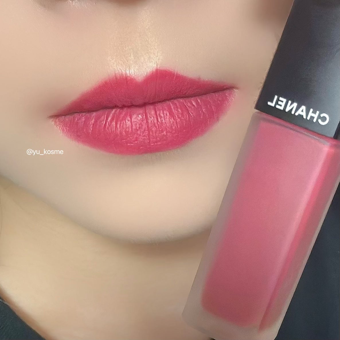 ルージュ アリュール インク フュージョン/CHANEL/口紅を使ったクチコミ(3枚目)