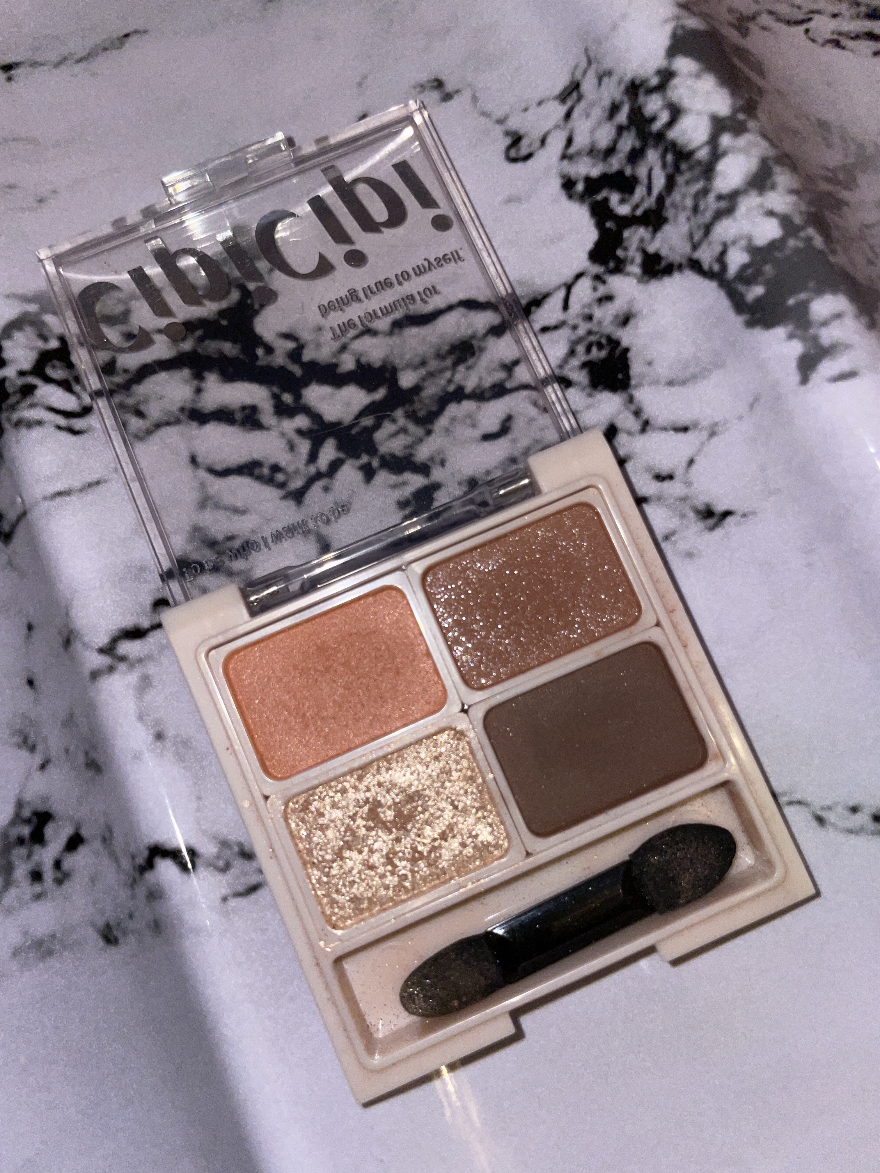 ドレッシーシャドウ/CipiCipi/アイシャドウパレットを使ったクチコミ（1枚目）