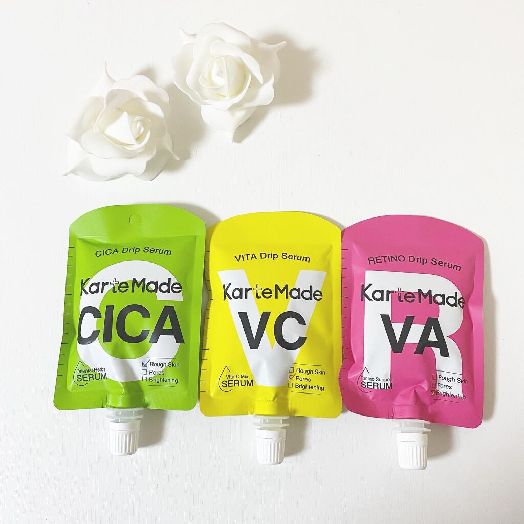 レチノドリップセラム /KarteMade /美容液を使ったクチコミ(2枚目)