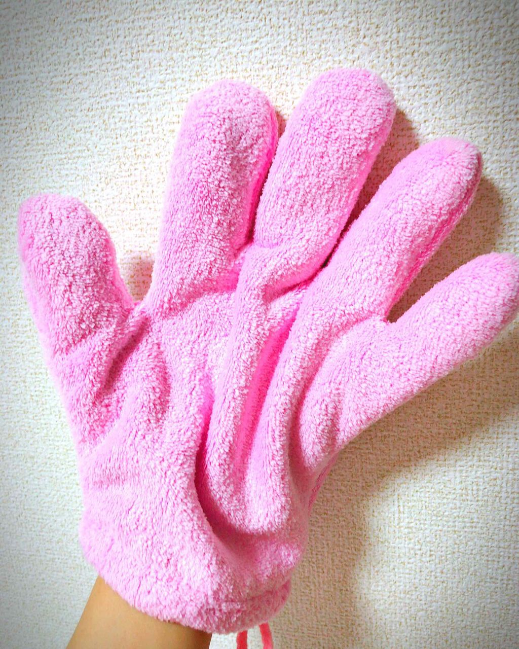 速乾 超吸収！ヘアドライ手袋/DAISO/ヘアケアグッズを使ったクチコミ（2枚目）