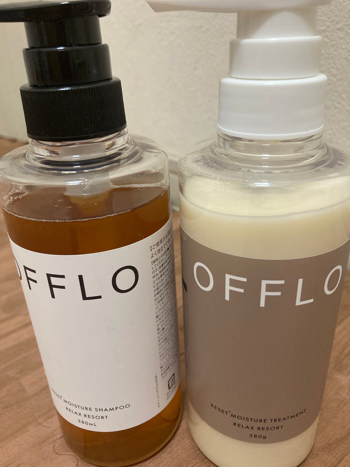 OFFLO リセット モイスチャー シャンプー/トリートメント/OFFLO/市販シャンプーを使ったクチコミ(1枚目)