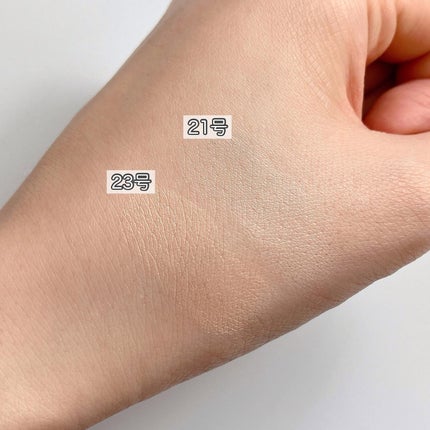 ブリージンググロークッション/Healus/クッションファンデーションを使ったクチコミ(9枚目)