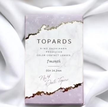 TOPARDS 1month デートトパーズ/TOPARDS/１ヶ月（１MONTH）カラコンを使ったクチコミ（2枚目）