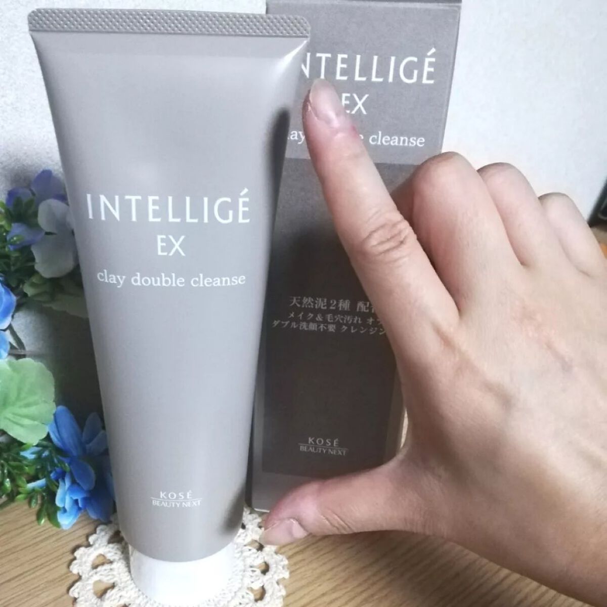 クレイ Ｗ クレンズ/アンテリージェEX/クレンジングクリームを使ったクチコミ（3枚目）