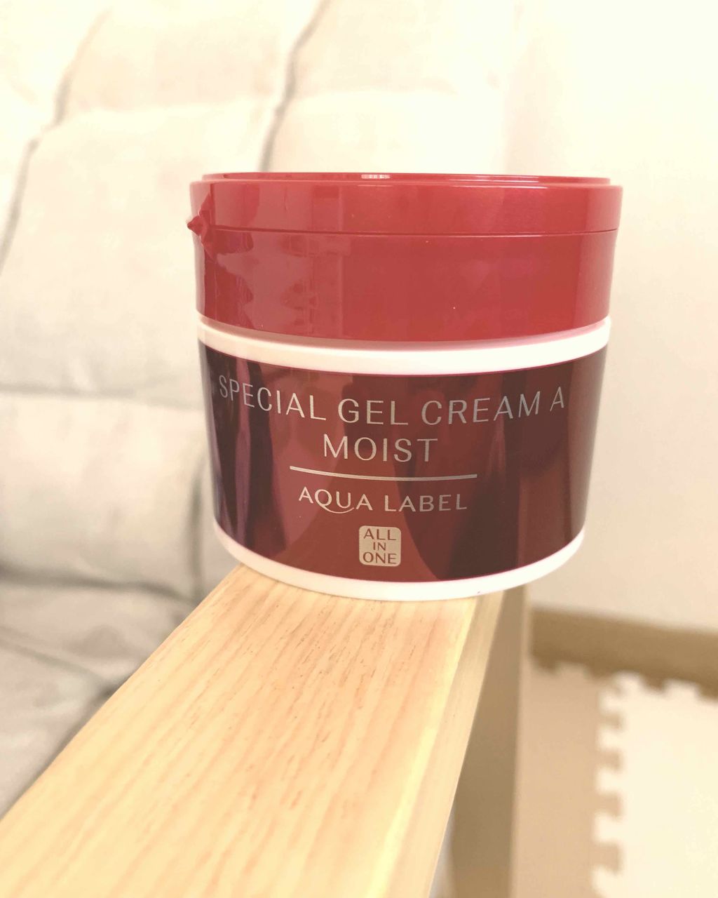 スペシャルジェルクリーム(モイスト)/アクアレーベル/オールインワン化粧品を使ったクチコミ(2枚目)