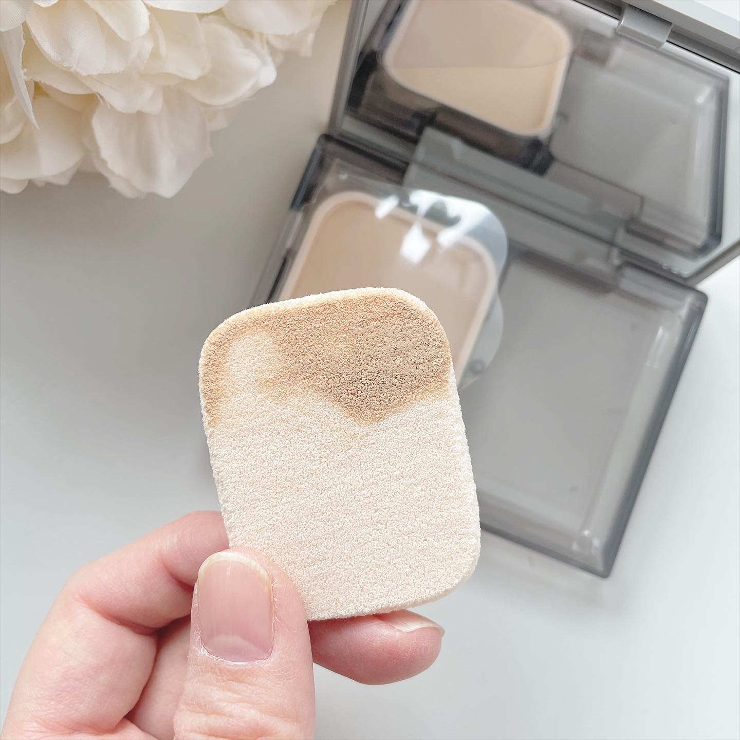 プリマヴィスタ ブライトチャージ パウダー/プリマヴィスタ/パウダーファンデーションを使ったクチコミ（2枚目）