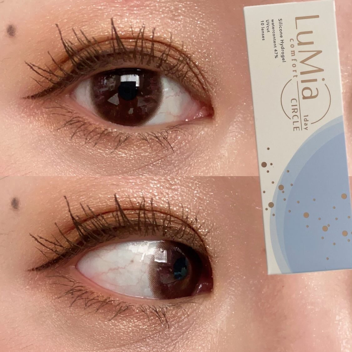 LuMia comfort 1day CIRCLE/LuMia/ワンデー(1DAY)カラコンを使ったクチコミ(6枚目)