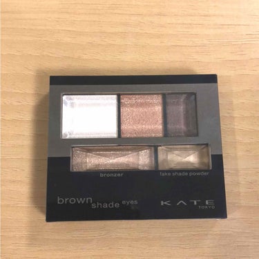 ブラウンシェードアイズN/KATE/パウダーアイシャドウを使ったクチコミ（1枚目）