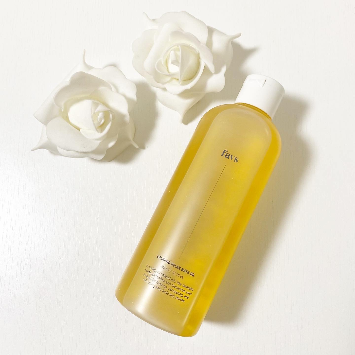 カーミングリラックスバスオイル/favs/保湿系入浴剤を使ったクチコミ（1枚目）