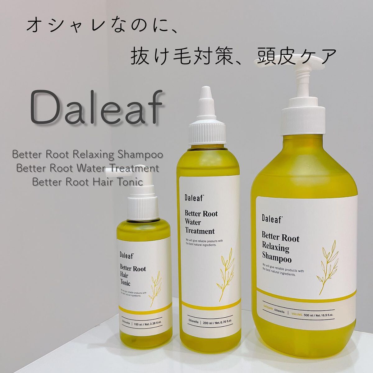 ベター ルートウォータートリートメント/Daleaf/洗い流すヘアトリートメントを使ったクチコミ（1枚目）