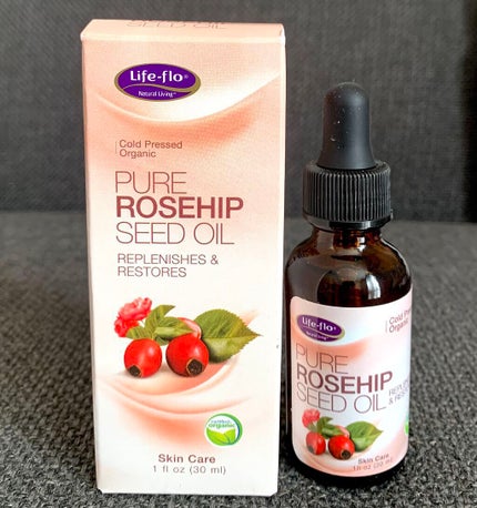 PURE ROSEHIP SEED OIL/Life-flo/フェイスオイルを使ったクチコミ(4枚目)