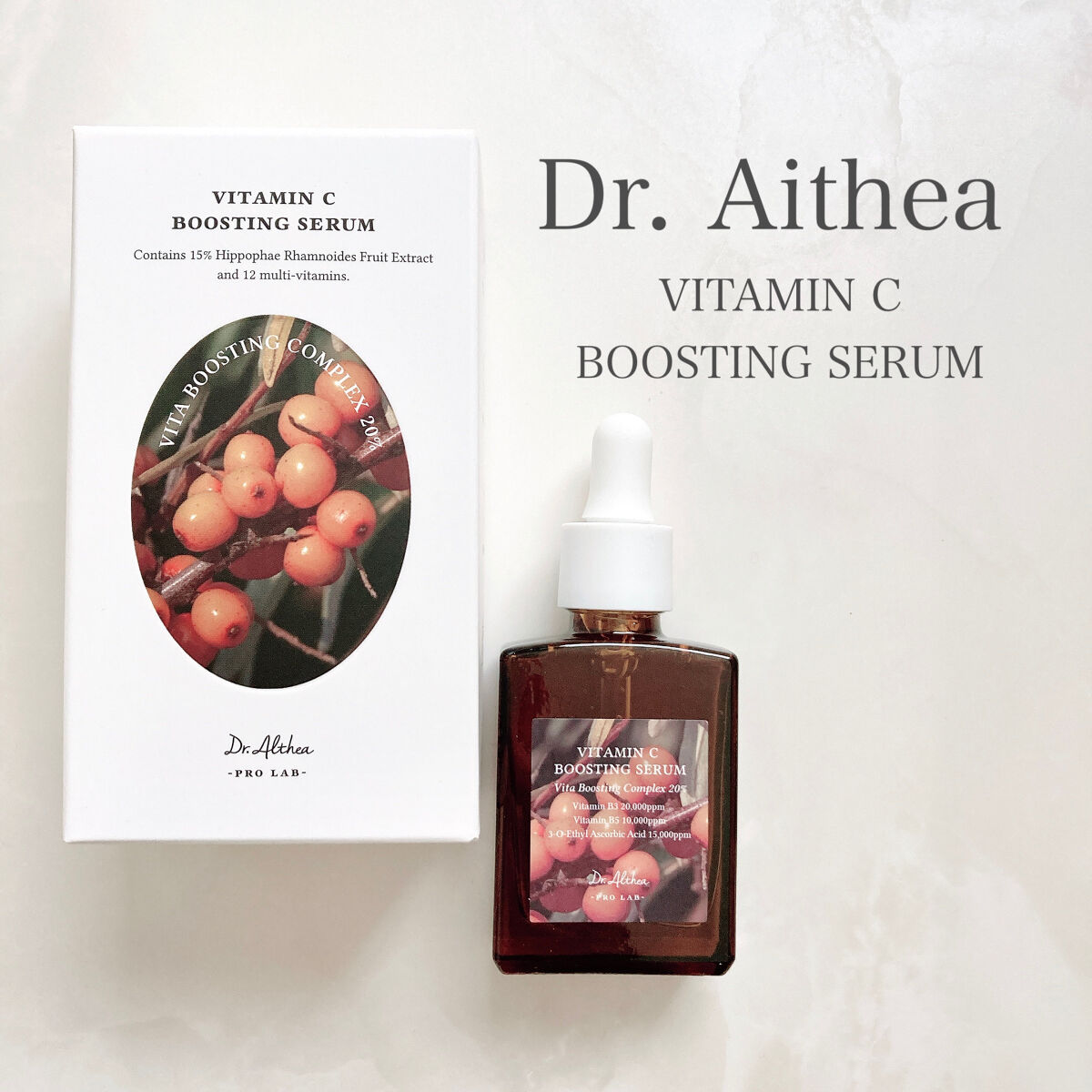 ビタミンＣブースティングセラム/Dr.Althea/美容液を使ったクチコミ（2枚目）