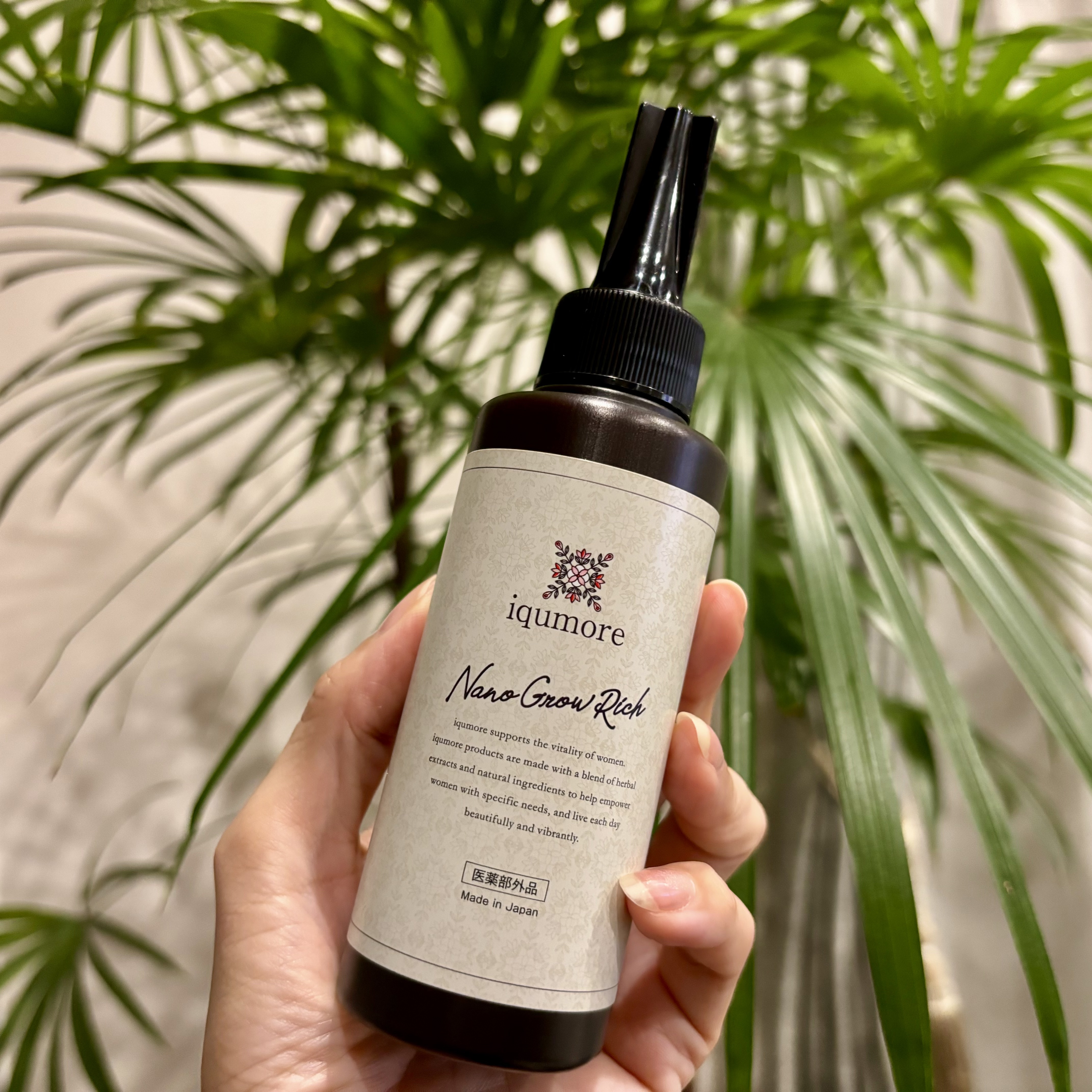 ナノグロウリッチ/iqumore/頭皮ローションを使ったクチコミ（1枚目）