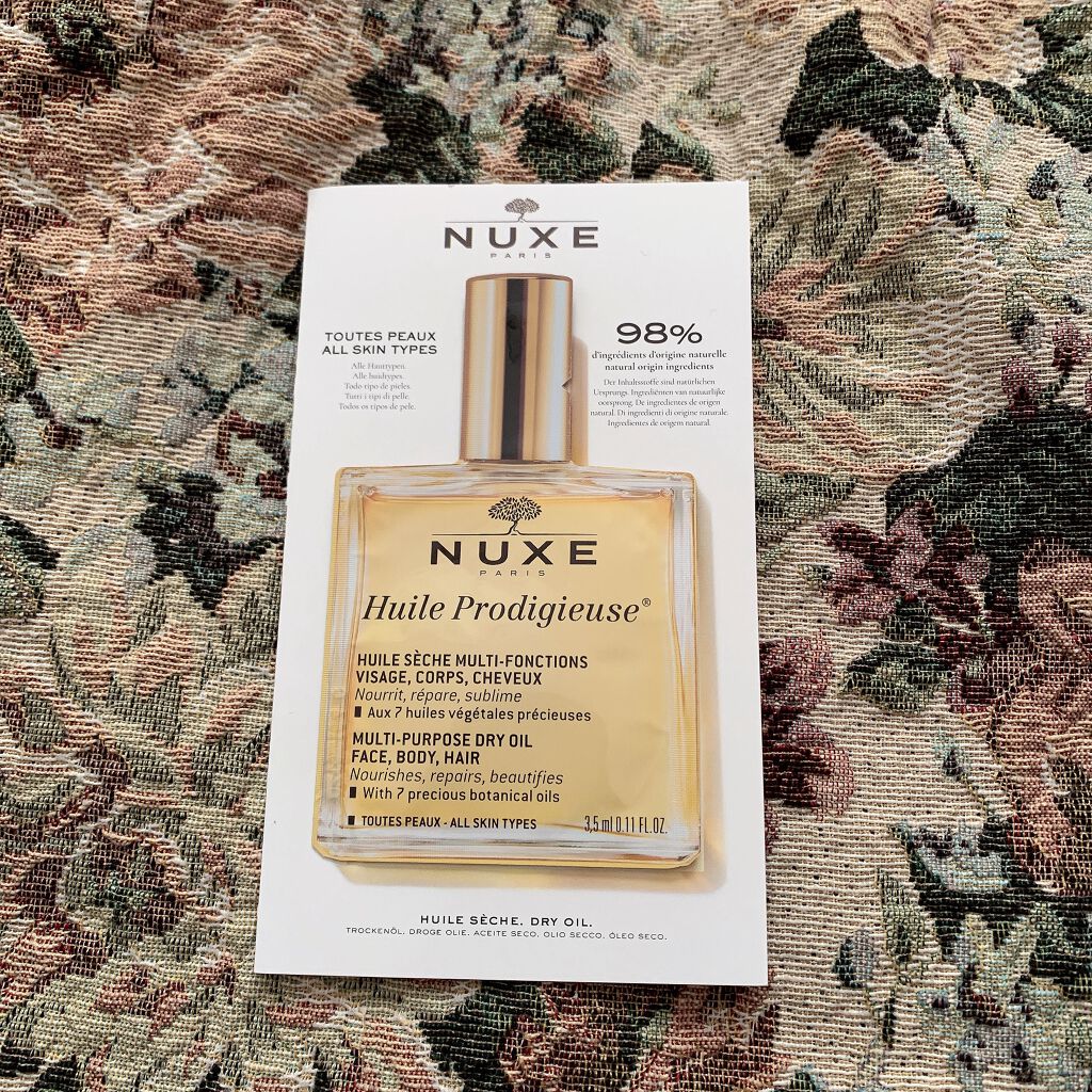 プロディジュー オイル/ニュクス/フェイスオイルを使ったクチコミ（1枚目）