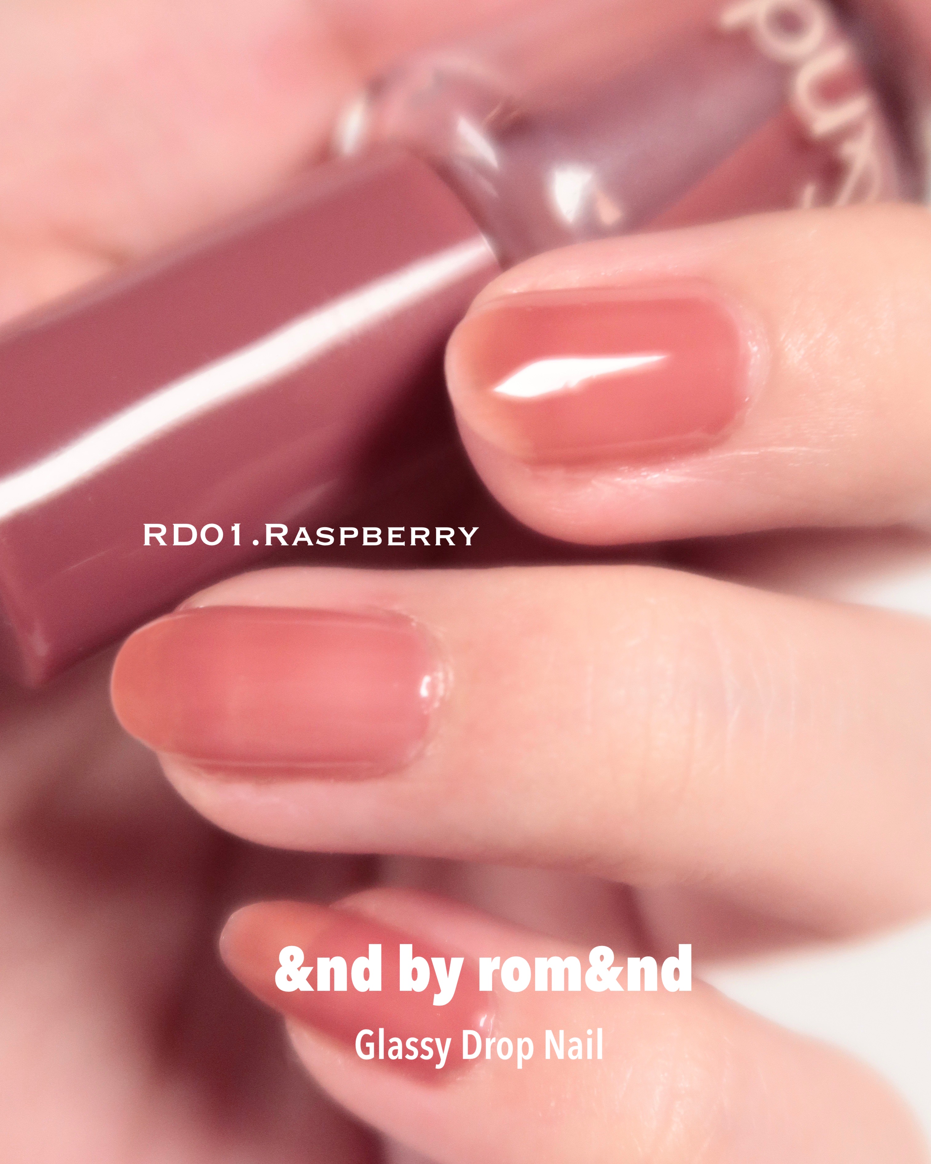 アンドバイロムアンド グラッシードロップネイル｜&nd by rom&ndの