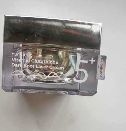 5番 白玉グルタチオンCメラゼロクリーム/numbuzin/フェイスクリームを使ったクチコミ(1枚目)