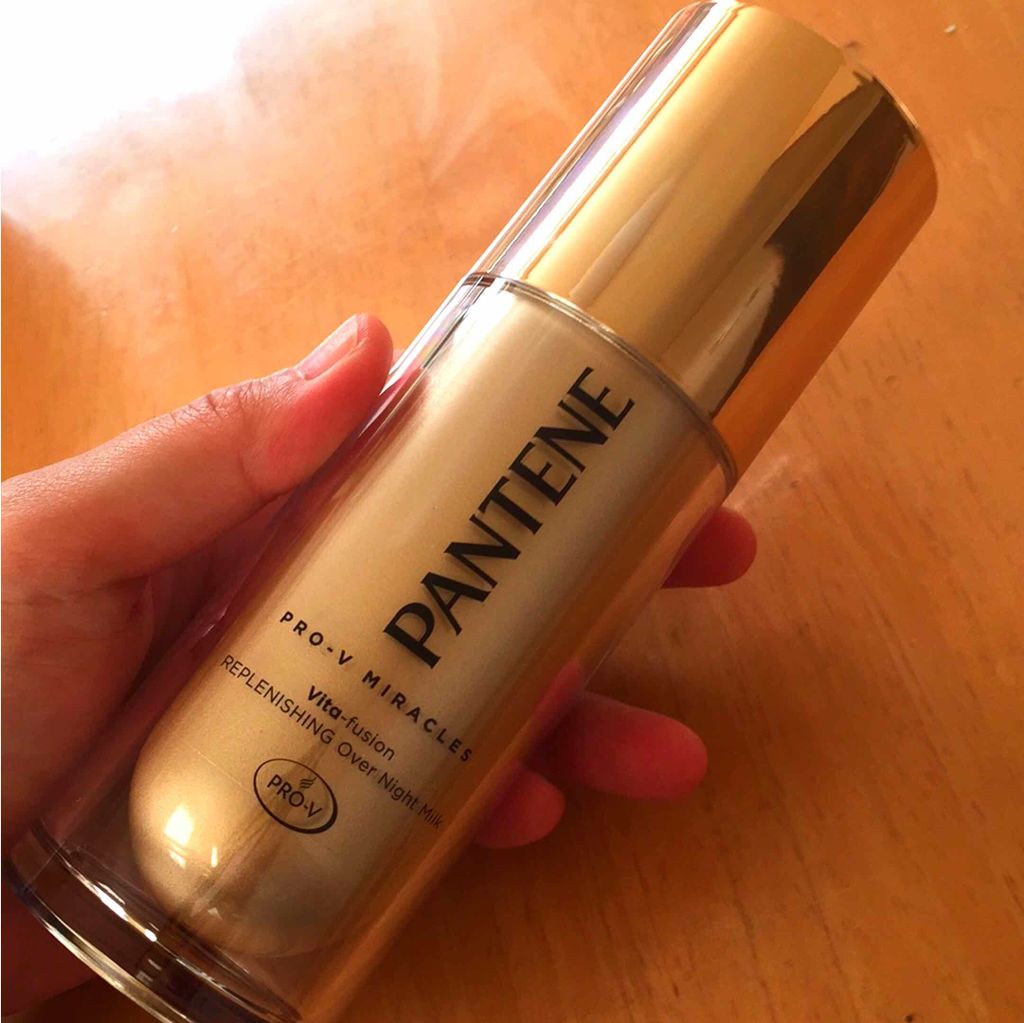プロブイ ミラクルズ リプレニシング オーバーナイト ミルク/パンテーン/ヘアミルクを使ったクチコミ（1枚目）