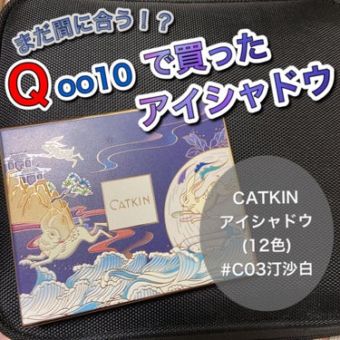 長相思シリーズ 9色アイシャドウパレット/CATKIN/パウダーアイシャドウを使ったクチコミ（1枚目）