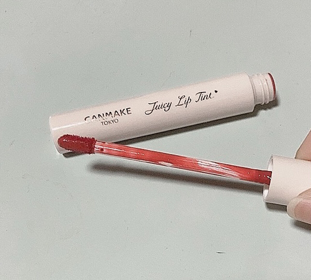 ジューシーリップティント/キャンメイク/口紅を使ったクチコミ（2枚目）
