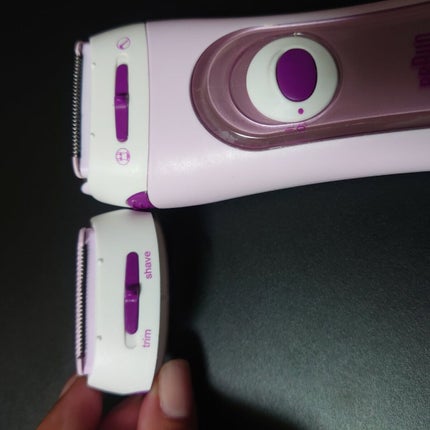 ブラウン 女性用シェーバー シルク・エピル LS 5160 R/LS5140R/ブラウン/シェーバーを使ったクチコミ(2枚目)