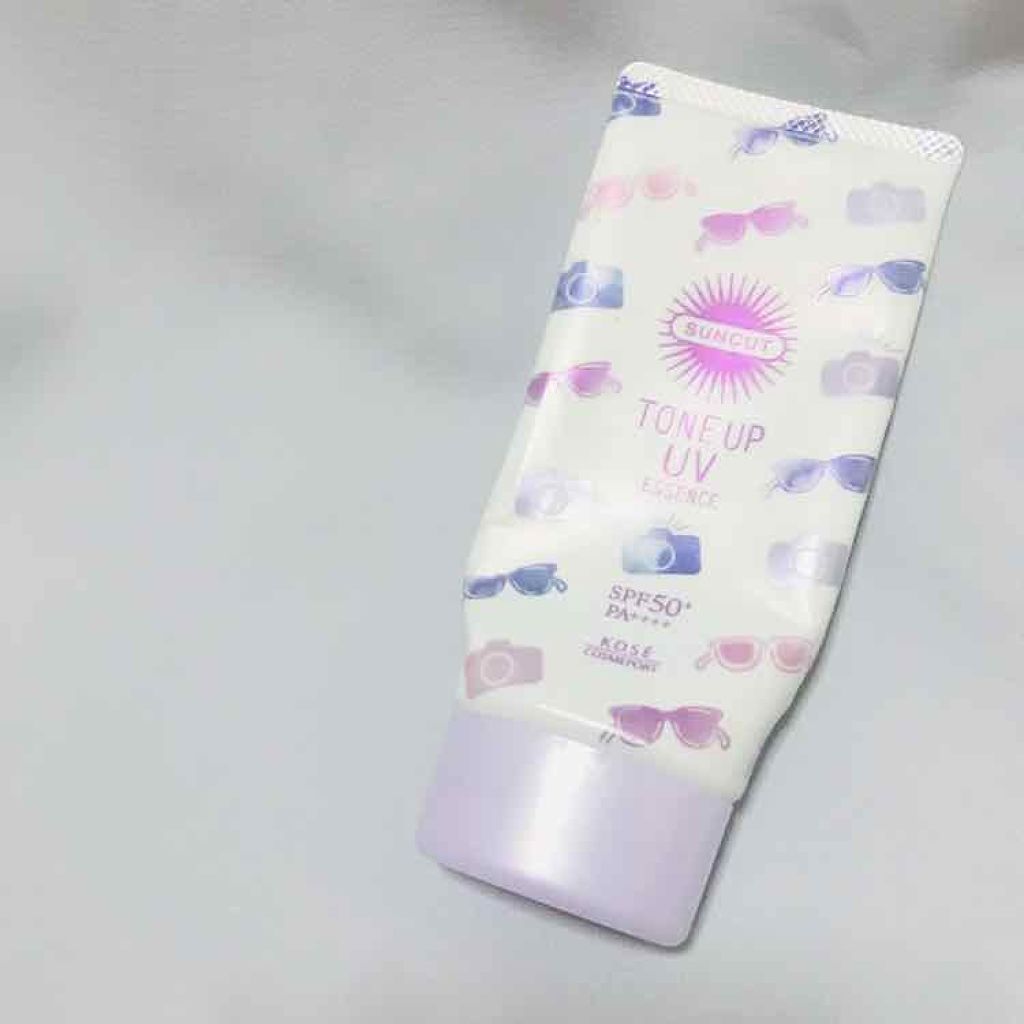 トーンアップUV エッセンス/サンカット®/日焼け止めローションを使ったクチコミ（2枚目）