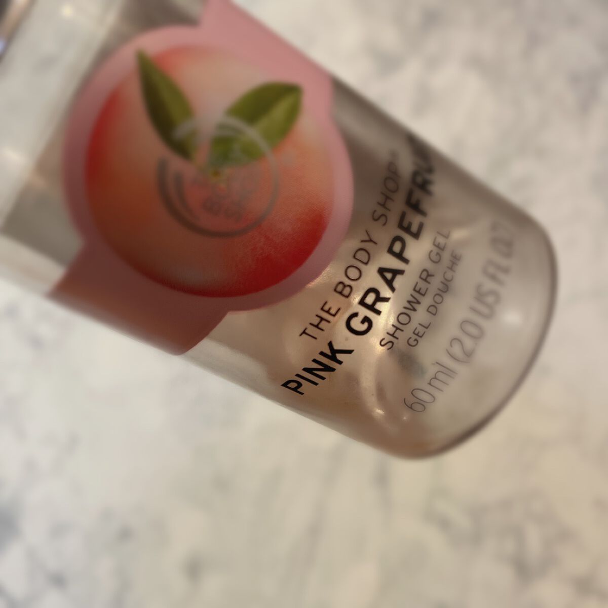 シャワージェル ピンクグレープフルーツ /THE BODY SHOP/ボディソープを使ったクチコミ(2枚目)