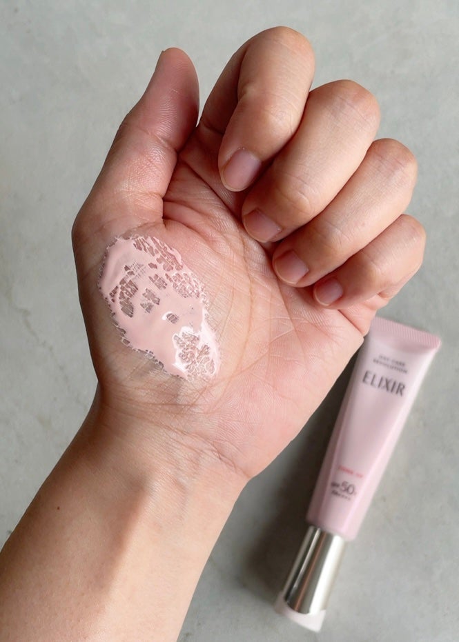 エリクシール デーケアレボリューション トーンアップ SP+ aa/エリクシール/化粧下地を使ったクチコミ(4枚目)