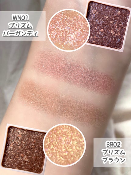 パラドゥ シングルアイシャドウ /パラドゥ/単色アイシャドウを使ったクチコミ(4枚目)