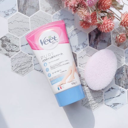 ヴィート ピュアバスタイム除毛クリーム 敏感肌用/Veet/除毛クリームを使ったクチコミ(2枚目)