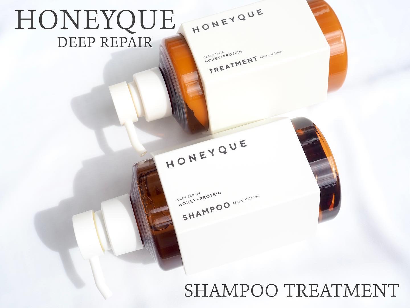 ディープリペア シャンプー モイスト／ヘアトリートメント モイスト/ハニーク/市販シャンプーを使ったクチコミ（1枚目）