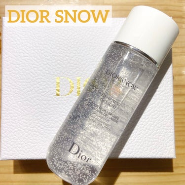 スノー ライト エッセンス ローション (薬用化粧水) (医薬部外品)/Dior/化粧水を使ったクチコミ（1枚目）